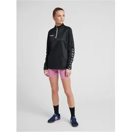 hummel Authentic Poly Zip Jacket Damen - schwarz XS