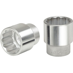 KS Tools, Steckschlüssel + Stecknuss, 3/4“ 12-Kant-Stecknuss kurz (3/4″, 41 mm)