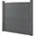 [neu.holz] Lamellenzaun 162 x 165 cm Grau/WPC