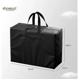 shogazi Aufbewahrungstasche schwarz 91 x 68 x 37 cm