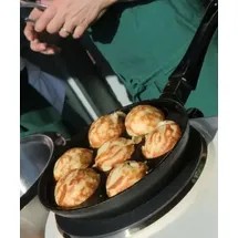 Gruber Pförtchenpfanne / Krapfenpfanne Induktion beschichtet