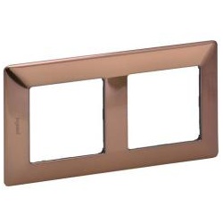 Legrand  Valena Life Rahmen 2-fach (kupfer)