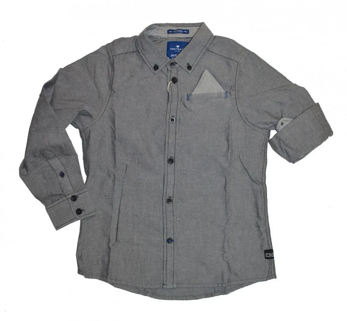 Tom Tailor Hemd dressy oxford shirt 128 - Größe:128