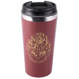 HARRY POTTER Coffee-To-Go Becher Hogwarts Thermobecher Isolierbecher Kaffeebecher Rot 350 ml