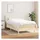 vidaXL Boxspringbett 90 x 200 cm Creme