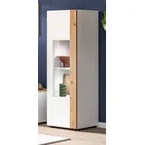 inn.furn Vitrine Siena 30 x 112 x 0 cm Weiß