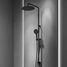 artiviana Allegro Duschsystem für Aufputz- oder Unterputzarmatur, R0725AA0NE,