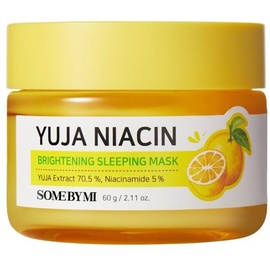SOME BY MI Yuja Niacin 30 Tage Miracle Aufhellende Schlafmaske – 2,11 Unzen, 60 g – Hergestellt aus Yuja-Extrakt für empfindliche Haut