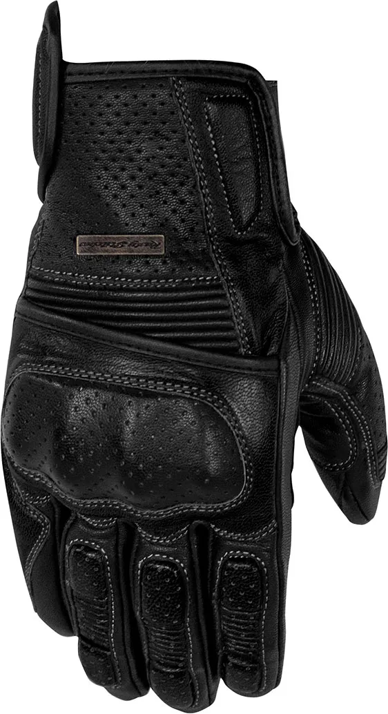 Rusty Stitches Zeke, gants - Noir - M