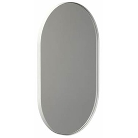 Frost Unu 4138 Spiegel oval (80 x 50cm) weiß,