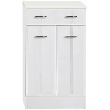 WELLTIME Held Unterschrank Rallye, Breite 50 cm, mit wechselbarem Türanschlag weiß