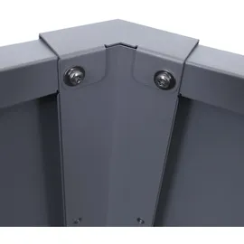 Proregal Hochbeet 100 x 50 x 77 cm Grau