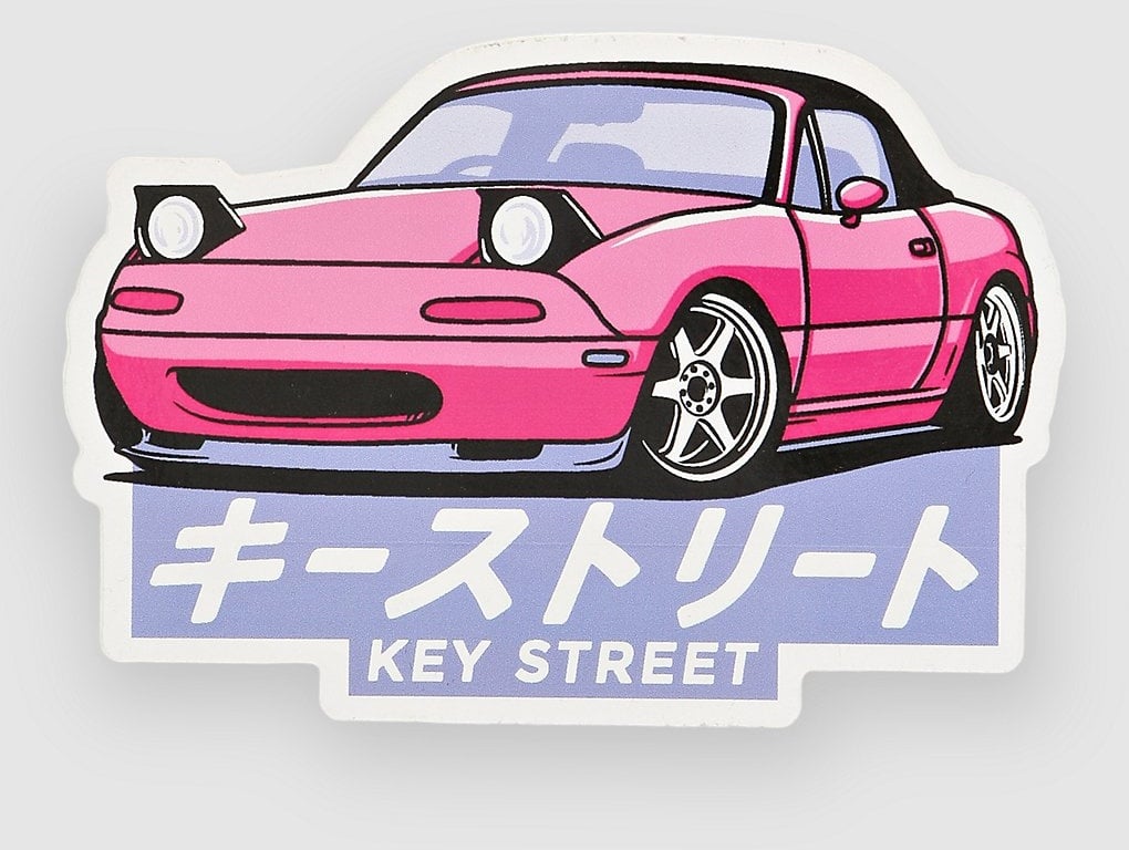 Key Street Sukoshi Sticker pink Gr. Uni