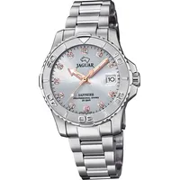 Jaguar Edelstahl Damen Uhr Analog Fashion silber Cosmopolitan D2UJ870/2