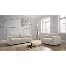OTTO home Sessel Hobro Mikrofaser 109 x 60 x 102 cm Beige