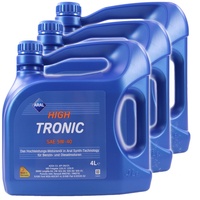 3x 4 L = 12 Liter ARAL HighTronic 5W-40 Motoröl