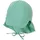 Baby Unisex Schirmmütze Baby Schirmmütze mit Nackenschutz Schirmmütze Baby Baby Mützen aus Baumwolle mittelgrün 45
