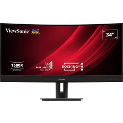 ViewSonic VG3456C Office Monitor 34" UWQHD, VA, 100 Hz, 5ms