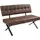 Hela Sitzbank Donna Braun 140 x 93 x 61 cm