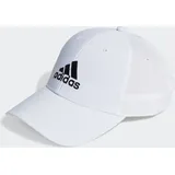 Adidas Embroidered Logo Lightweight Baseball Kappe White / Black Erwachsene (S/M)