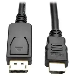 Eaton Tripp Lite Series DisplayPort 1.2 zu HDMI Active Adapterkabel (DP mit Verriegelungen auf HDMI Stecker/Stecker), 4K