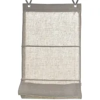 Kutti »Metis« mit Hakenaufhängung ohne Bohren einfarbig, blickdicht, 100%