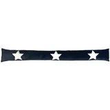 Trendline Zugluftstopper Sterne 92 x 10 cm Grau