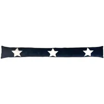 Trendline Zugluftstopper Sterne 92 x 10 cm Grau
