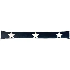 Trendline Zugluftstopper Sterne 92 x 10 cm Grau