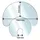 ADURO Glasbodenplatte Halbmond 53119 transparent
