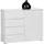 HBZ Spice 100 x 80 x 40 cm Weiß hochglanz