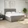 vidaXL Boxspringbett 180 x 200 cm Taupe