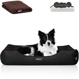 BedDog PREMIUM Orthopädisches Hundebett BUFFY Memory Foam Kunstleder