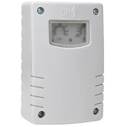 Kopp 848002019 Dämmerungsschalter mit Zeitschaltuhr, Aufputzmontage, Schutzart IP44, Farbe: weiß