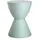 Kartell Hocker Kunststoff 43 x 0 x 0 cm Grün