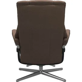 Stressless Mayfair mit Cross Base Rohleder 83 x 102 x 74 cm dark beige q2 faron