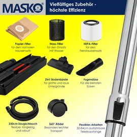 Masko Industriestaubsauger 18252