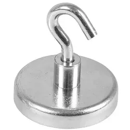 Eichner Magnethaken silber, Metall Ø 4,7 x 1,9 cm, 5 St.