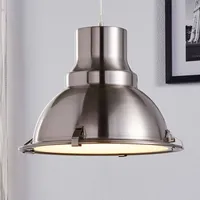 LINDBY Letty 1-flg. 38 cm grau Metall