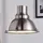 LINDBY Letty 1-flg. 38 cm grau Metall