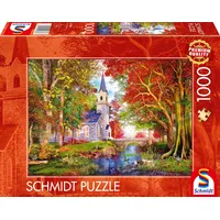 Schmidt Spiele Kapelle im Herbstzauber 59788