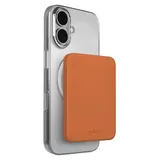 PURO Ultradünne MagSafe USB-C-kompatible Powerbank – Orange