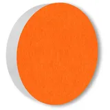 Basotect G+ Schallabsorber - Kreis Ø 55 cm Akustik Element Schalldämmung - Diverse Farben, Farbe: Orange