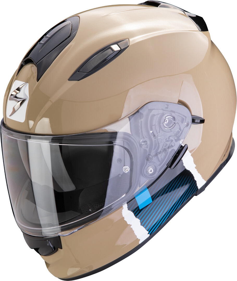 Scorpion Exo-491 Code Helm, blauw-bruin, 2XL