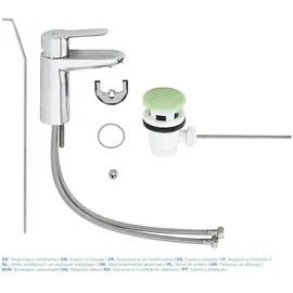 Grohe BauEdge S-Size Einhandmischer chrom 23328000