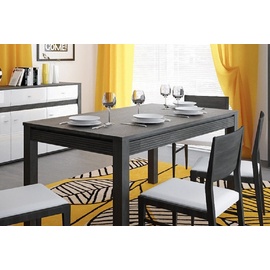 Feldmann-Wohnen Esstisch Tisch Küchentisch schwarzkiefer 160-200x90cm