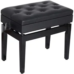 HOMCOM - Klavierhocker - 54,5 x 33 x 48-58 cm