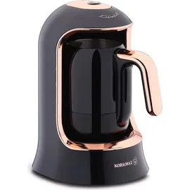 Korkmaz Kahvekolik Deluxe 4 Tassen Roségold/Chrom