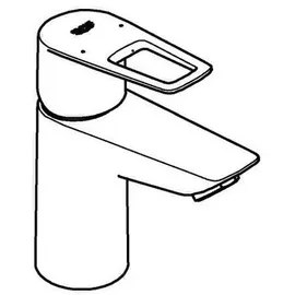 Grohe BauLoop Einhandmischer Chrom