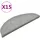 vidaXL Stufenmatte 56 x 17 cm Grau